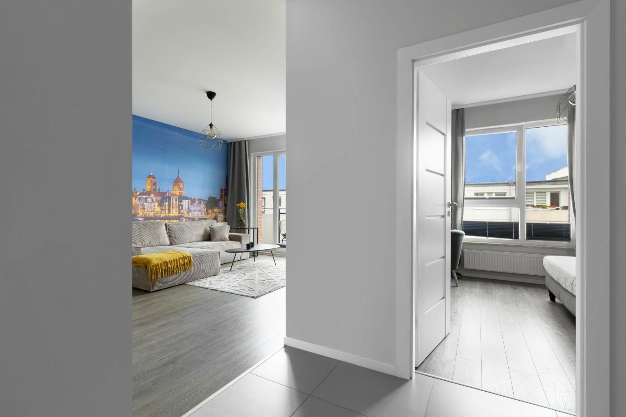 Blue Raven Downtown Apartments Gdansk Luaran gambar